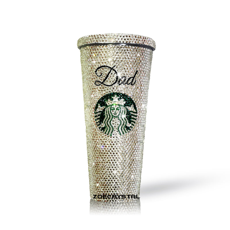 SALES Bling STARBUCKS Coffee Cold Cup Mug Tumbler Bedazzled Shinny Sparkly Glittery Swarovski Crystal Rhinestone Shane Dawson Trisha Paytas