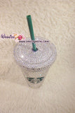 BLING STARBUCKS Coffee Cold  Cup / Mug / Tumbler with Swarovski Crystal Rhinestone Shane Dawson Morgan Adams Ryland Adams Trisha Paytas Zoe