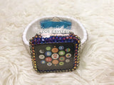 Bedazzled Bling Apple Watch Volcano Crystal Case / Protector / Cover with a White Swarovski Rhinestone iWatch Band / Strap