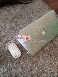 MACBOOK Case / Cover Bedazzled Bling in Sparkly Shinny Glitter Crystal Rhinestone size SS20(5mm) Sparkly Kylie Jenner Kim Kardashian