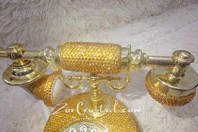 New Color** GOLD CLASSIC Bling and Sparkly PHONE to ensure a good mood when making / receiving a call
