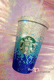Bedazzled BLING STARBUCKS Coffee Cup / Mug / Tumbler Glitter Sparky Shinny with Swarovski Crystal Rhinestone Diamond Bejeweled Zoe