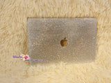 MACBOOK Case / Cover CELEB Kim Kardashian Kylie Jenner Silver Crystal Rhinestone (Air / Pro) Glitter Sparkly Shinny Diamond
