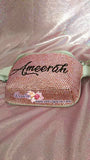 Customize Your BELT BAG Swarovski /Rhinestones BLING with Your Favorite Name, Initial or Nba Nfl  Mlb Logo Fanny Pack, Waist Bag, Hip Bag