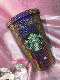 SALES STARBUCKS Coffee Cold Cup / Mug / Tumbler w Swarovski Crystal Rhinestone Diamond Bejeweled Shane Dawson Ryland Adams Trisha Paytas Zoe