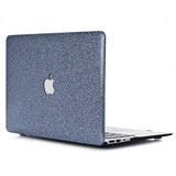 Glitter MACBOOK Case / Cover Air Pro Bedazzled Bling 11" 12" 13" 15" 16" Grayish Blue Sparkly Shinny Bejeweled Bedazzled Bling Stylish
