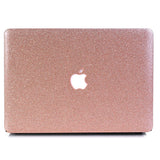 Glitter MACBOOK Case / Cover Air Pro Bedazzled Bling 11" 12" 13" 15" 16" Light Rose Gold Sparkly Shinny Bejeweled Bedazzled Bling Stylish
