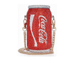 Fashionable and Bling Coke Clutch - Bridal / Bridesmaid / Wedding Clutch / Evening bag - wedding prom festival fashion party ballnight event