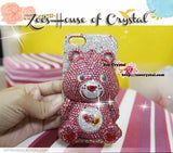 Czech/ Swarovski 3D CARE BEAR Crystal Cell Phone Case - Available for Samsung Galaxy S4 case