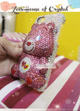 Czech/ Swarovski 3D CARE BEAR Crystal Cell Phone Case - Available for Samsung Galaxy S4 case