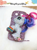 Czech/ Swarovski My Little Pony BLING Crystal 3D Cell Phone Case