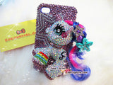 Czech/ Swarovski My Little Pony or UNICORN BLING Crystal 3D Cell Phone Case