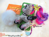 Czech/ Swarovski My Little PONY / Little Pegasus BLING Crystal 3D Cell Phone Case