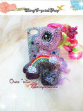Czech/ Swarovski My Little Pony  BLING Crystal 3D Cell Phone Case