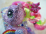Czech/ Swarovski My Little Pony  BLING Crystal 3D Cell Phone Case
