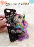 Czech/ Swarovski My Little Pony or UNICORN BLING Crystal 3D Cell Phone Case