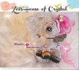 Czech/ Swarovski My Little Pony BLING Crystal 3D Cell Phone CASE