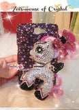 Czech/ Swarovski My Little PONY / Little Pegasus BLING Crystal 3D Cell Phone Case