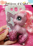 Czech/ Swarovski My Little Pony Pinkie Pie BLING Crystal 3D Cell Phone Case
