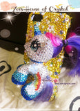 Czech/ Swarovski My Little Pony or UNICORN BLING Crystal 3D Cell Phone Case