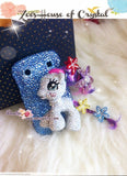 Czech/ Swarovski My Little Pony or UNICORN BLING Crystal 3D Cell Phone Case