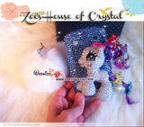 Czech/ Swarovski My Little Pony or UNICORN BLING Crystal 3D Cell Phone Case