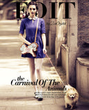 Stylish and Fashionable Pony bag with Crystal and Pearl