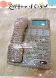 Bling and Sparkly White OFFICE / DESK  PHONE to ensure a good conversation for every call.