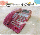 Bling and Sparkly Pink OFFICE / DESK  PHONE to ensure a good conversation for every call.