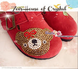 Promtion: 20% off Casual Style Bling and Sparkly Clogs / Sandals with Cute Bear