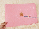MACBOOK Case / Cover Celeb Celebrities Solid Pink Crystal Rhinestone (Air / Pro) Glittering Sparkly Shinny Diamond