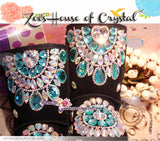 PROMOTION WINTER Black Sheepskin Fleech/Wool Boots with shinning and stylish CRYSTALS - New Flower Style