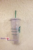 BLING STARBUCKS Coffee Cold  Cup / Mug / Tumbler with Swarovski Crystal Rhinestone Shane Dawson Morgan Adams Ryland Adams Trisha Paytas Zoe