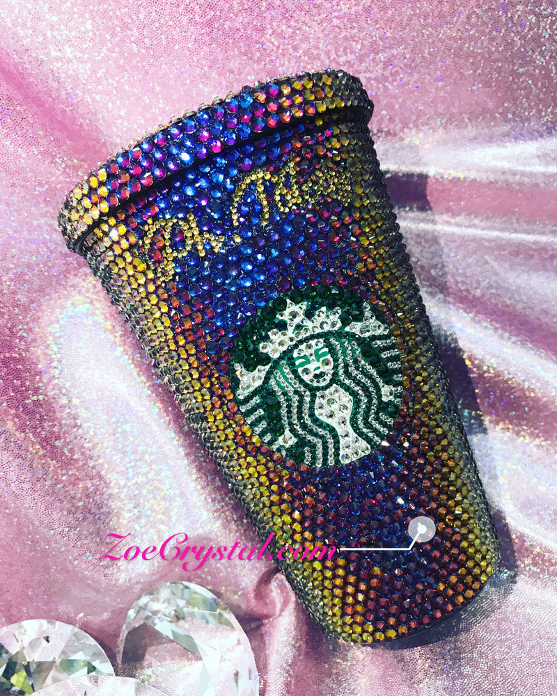 Stylish BLING Crystallized STARBUCKS Cold Cup